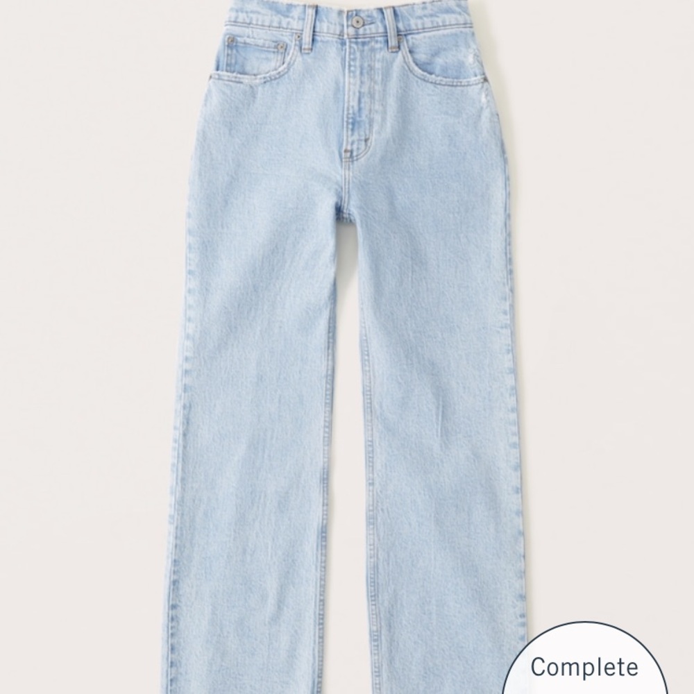 Abercrombie Curve Love High Rise 90s Relaxed Jean